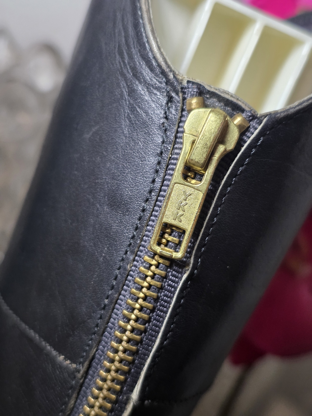 Poppy Barley "The Riding Boot" in Black Leather - Picture 5 of 14